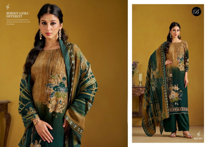 Lamhe By Belliza Viscose Rayon Digital Printed Dress Material Wholesale Shop In Surat